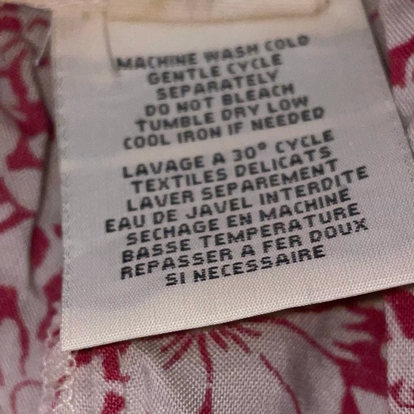 Ralph Lauren red & white floral flowy skirt - Picture 5 of 6